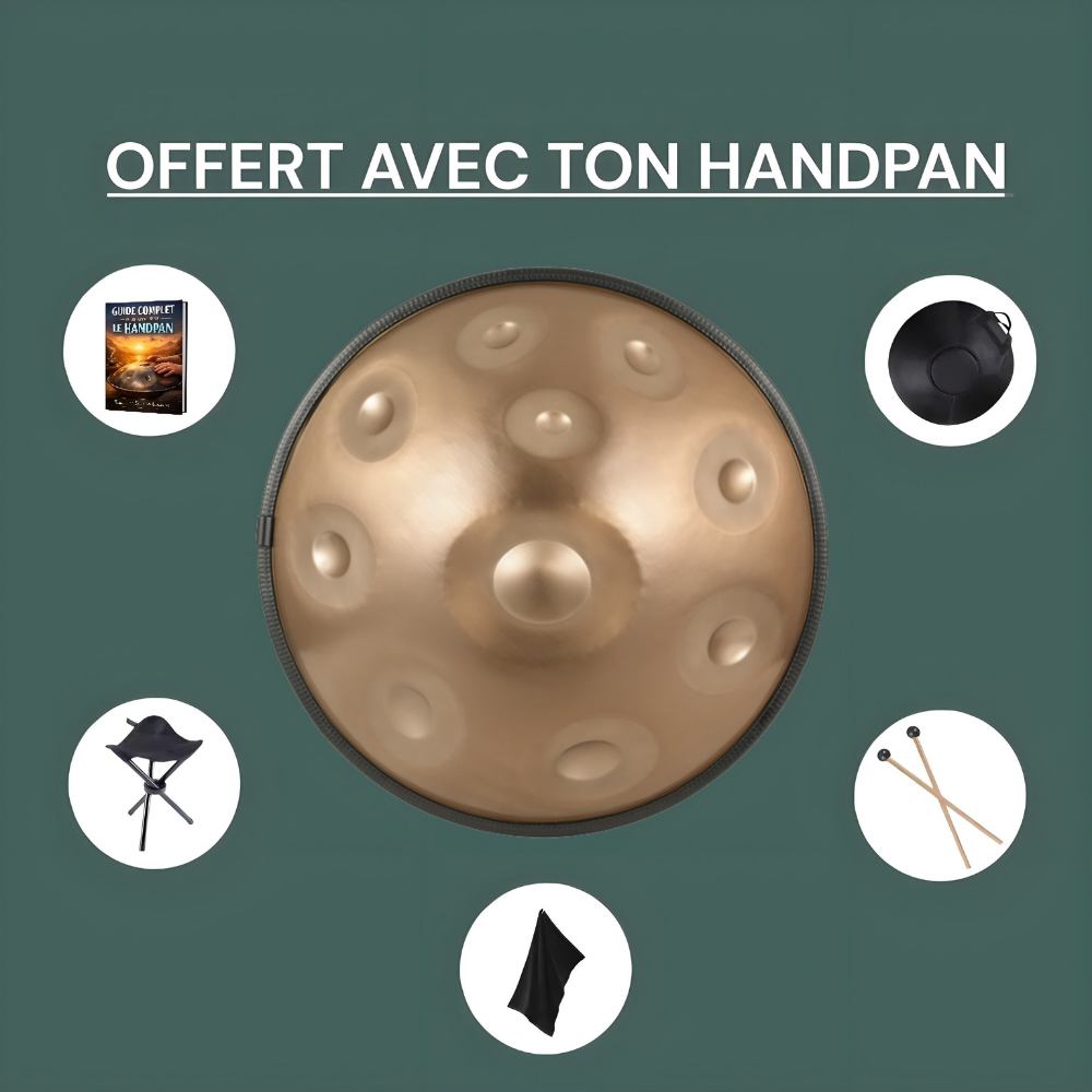 Collection Héritage™ — Handpan Artisanal d’Exception