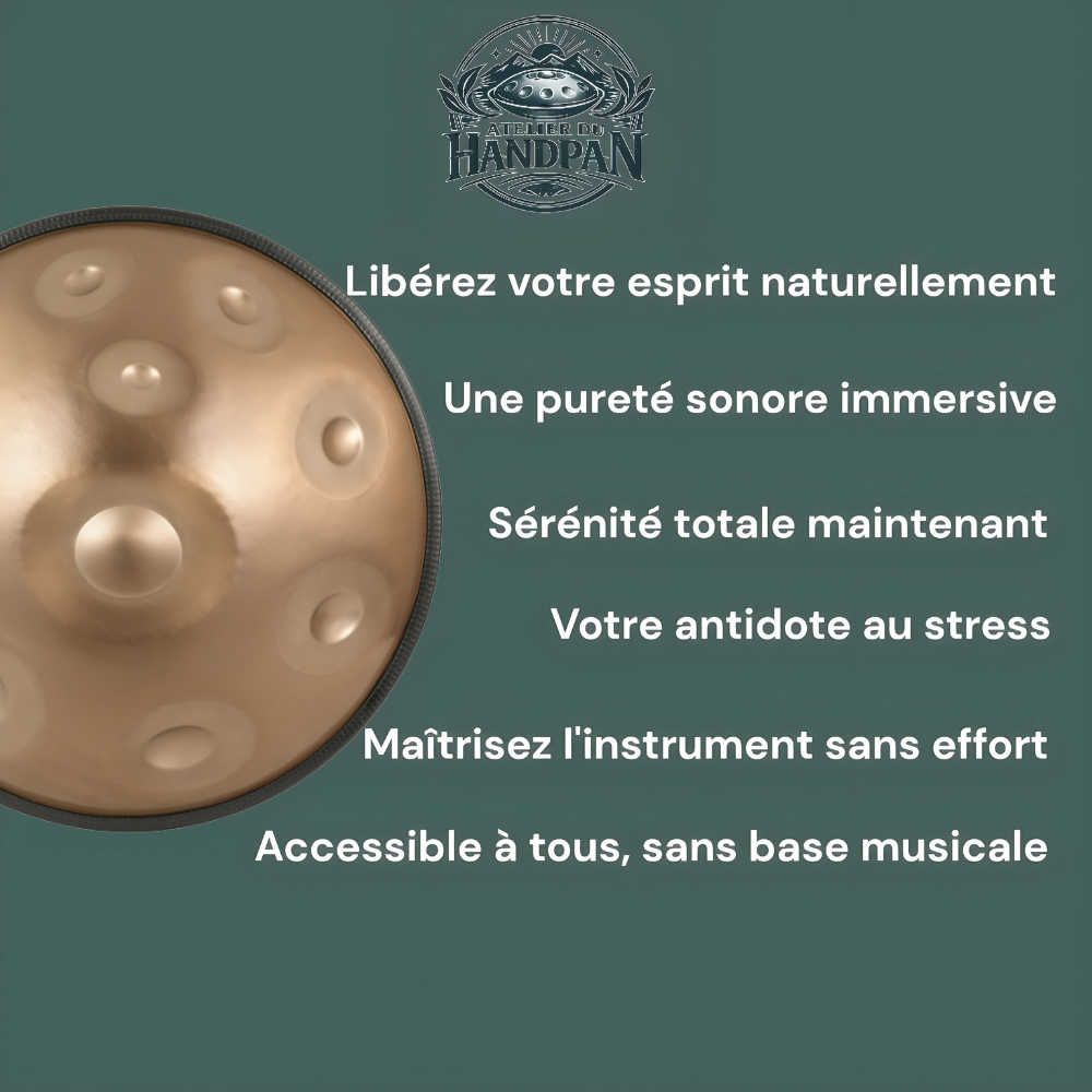 Collection Héritage™ — Handpan Artisanal d’Exception
