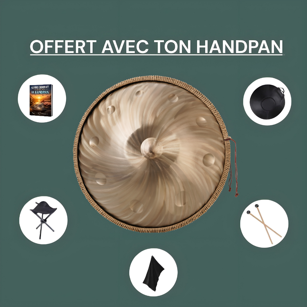 Collection Héritage™ — Handpan Mandala Artisanal