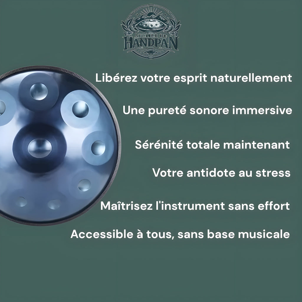 Handpan Évasion Astrale - Atelier - du - handpan