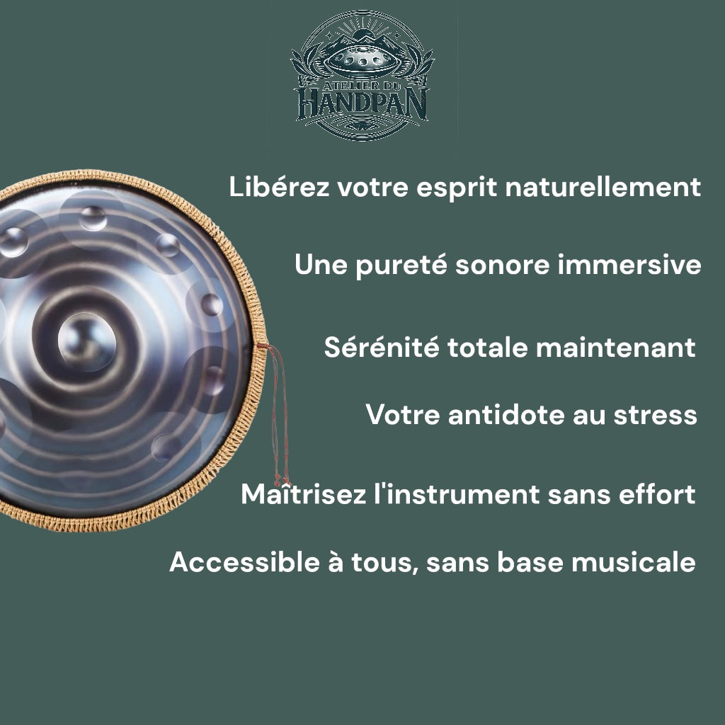 Handpan Voyage Intérieur